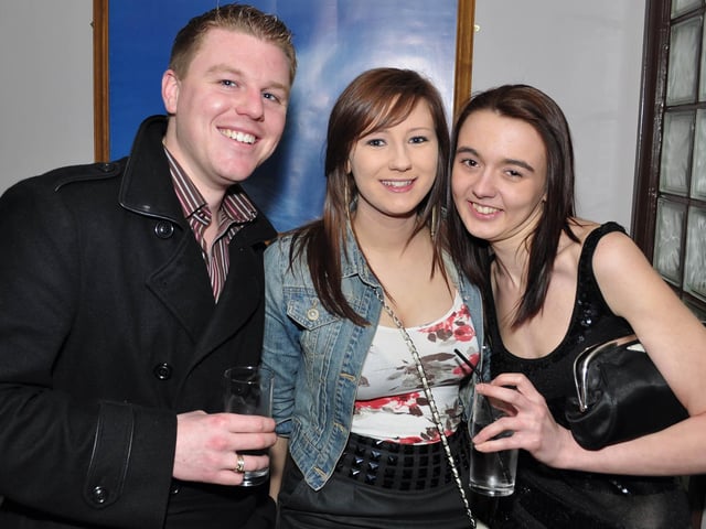 Wayne, Natasha and Hannah, in 2011.
