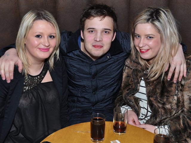 Pandora, Ben and Danielle, in 2011.