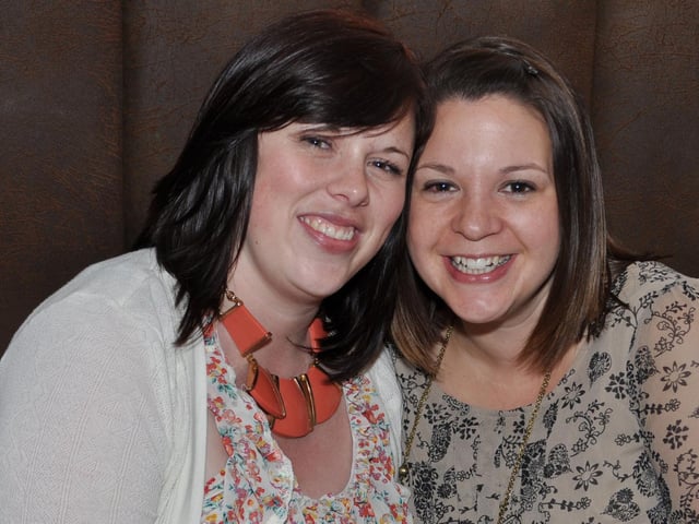 Emma and Gen, in 2011.