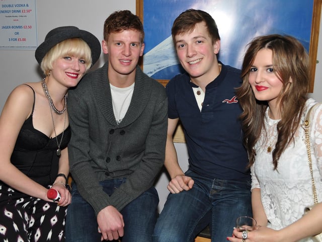 Jess, Timmy, Mark and Frankie, in 2011.