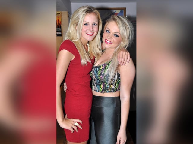 Lisa and Tasha, in 2012.
