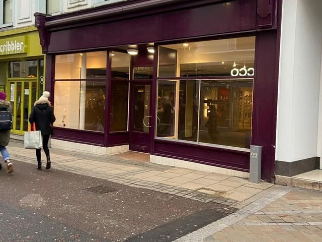 The Thortons chocolate shop, located on Commercial Street, was closed for good on Saturday, January 4. A spokeswoman for the company said the shop "no longer met customer needs."