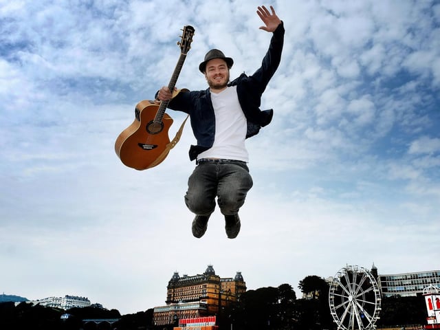 Scarborough musician Dave Thompson produced a new song and video about the town.