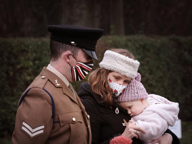 Reflections at the Remembrance service at Oliver's Mount.