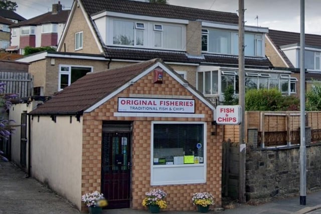 The Original Fisheries chip shop in Leeds and Bradford Road, Bramley, came in fifth on the list. One reviewer said: "Perfectly cooked, huge portions and curry sauce & mushy peas to die for. I can’t recommend this place highly enough."