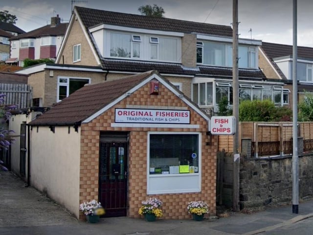 The Original Fisheries chip shop in Leeds and Bradford Road, Bramley, came in fifth on the list. One reviewer said: "Perfectly cooked, huge portions and curry sauce & mushy peas to die for. I can’t recommend this place highly enough."