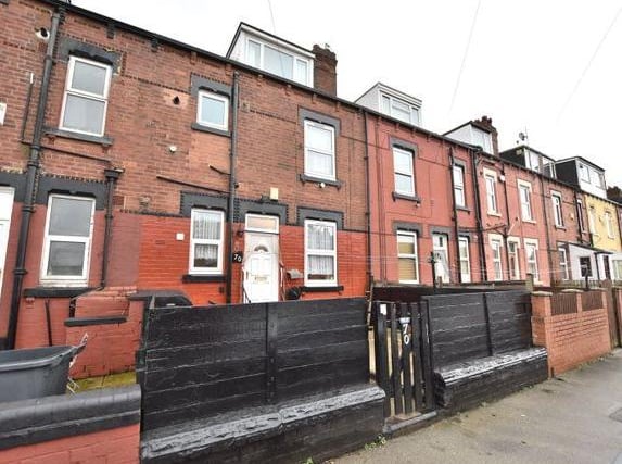 No Forward Chain. Situated close to local amenities and ideal for commuting into Leeds City Centre, this Mid Back To Back Terraced Property would be an ideal investment or first-time purchase and viewings are to be recommended to appreciate the size of accommodation on offer.

The accommodation in brief comprises to the ground floor level; lounge with an entrance door to the front, feature fireplace, window to the front and a door and staircase leading to the first floor accommodation.