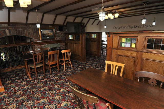 The interior of the former Papa's Fish and Chips restaurant when it opened in 2017.