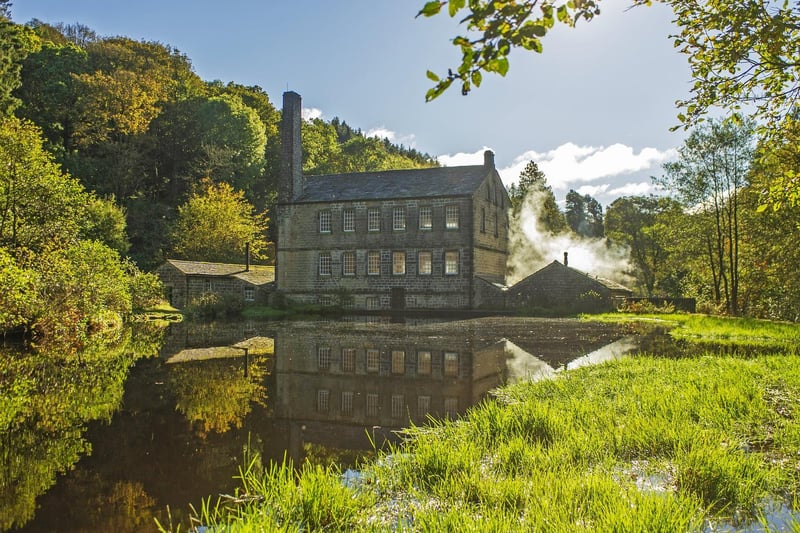 Driven by a water wheel, for nine decades the mill produced cotton cloth as part of the county’s textile industry. Now it's a historic, and stunning, place for your big day.