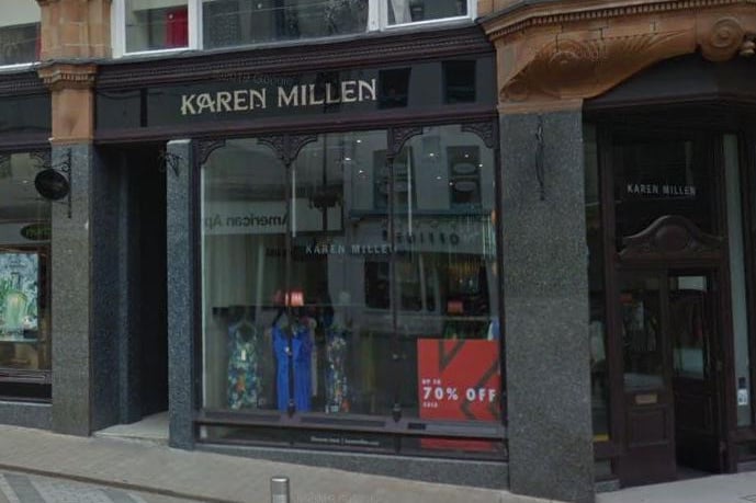 Boohoo also bought Karen Millen, closing its stores - including in Briggate