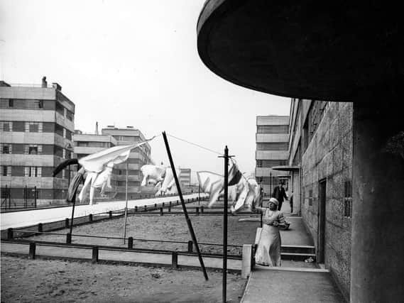 Enjoy these photos from Quarry Hill Flats during the 1930s. PICS: Leeds Libraries, www.leodis.net