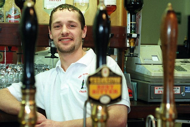 Craig Hadgraft was the licensee at the Burn Naze in 1998. At the time, Craig was one of the youngest landlords on the Fylde at the tender age of 24