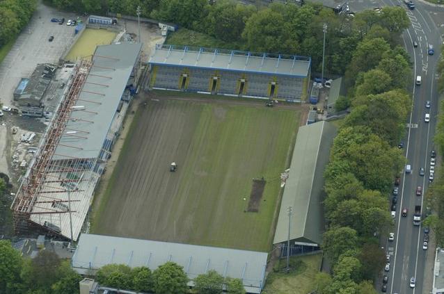 View of the Shay Stadium, Halifax in 2003.