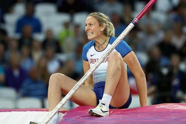 Pole vault star from Euxton was born in Preston. Won bronze at the Tokyo Olympics