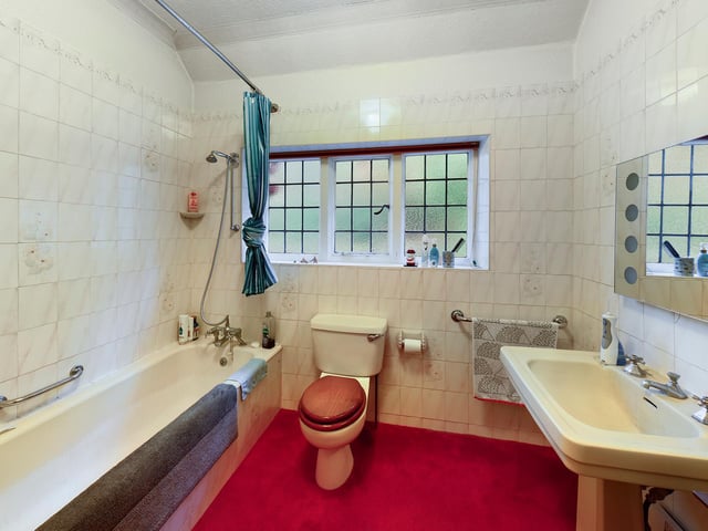 There is a bathroom and a shower room within the property.
