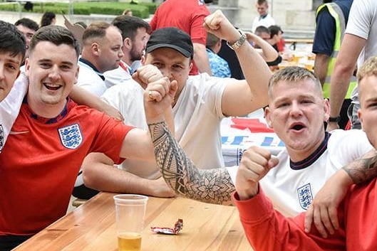 England fans were propelled into a state of euphoria after a hat-trick of goals from the team’s two Harrys edged the Three Lions closer to Euro 2020 glory.