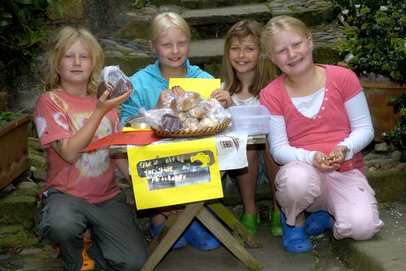 Raising money for a good cause with a cake sale in Robin Hood’s Bay.