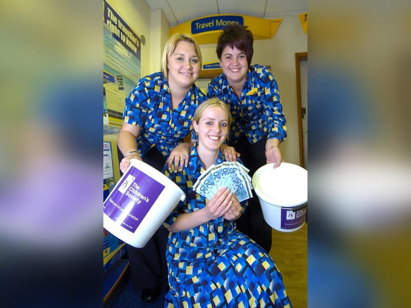 Co-op Travelcare staff collecting for charity.