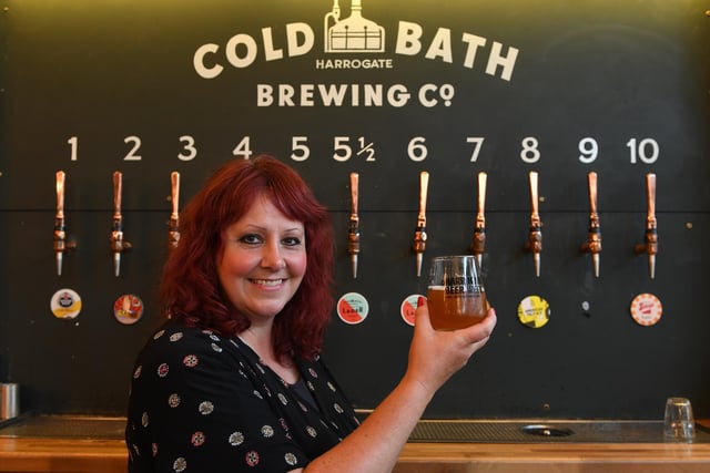 Rachel Aunty at the Cold Bath Brewing Co.