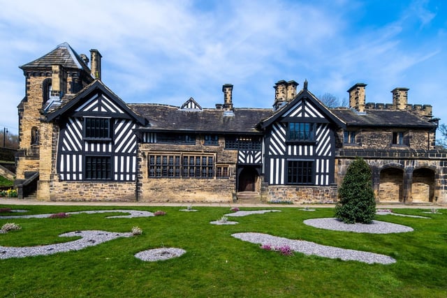 The hall was built in 1420 and was transformed by Anne Lister in the 1800s. The hall and outbuildings are believed to be haunted by previous owners. Many orbs have been caught on camera.