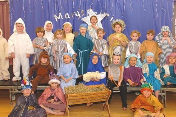 Kings, donkeys, sheep and stars all came together for the Flushdyke J&I school nativity play in 2007.