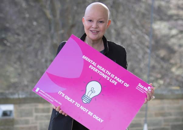 Gail Porter stayed silent about her problems. Picture: Marc Turner/PA Wire