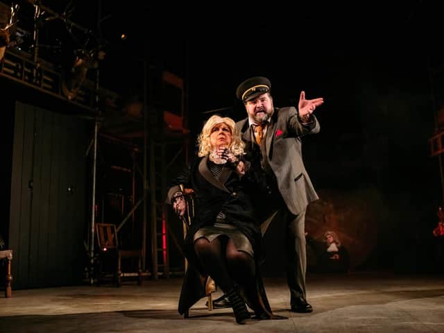 Elaine C Smith and Steven McNicoll in Mrs Puntila and her Man Matti