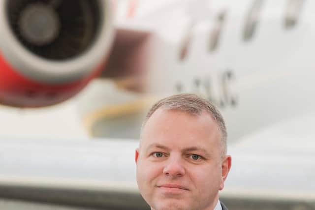 Loganair chief executive Jonathan Hinkles said it was "critical we refrain from over expansion".