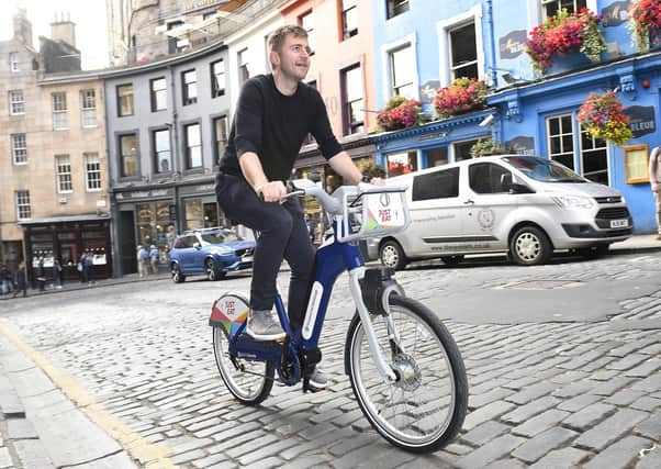 Increasing the number of Just Eat e-bikes makes sense (Picture: Greg Macvean)