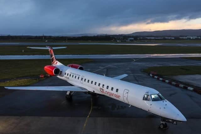Loganair's Embraer jets will be used on several routes including Edinburgh-Manchester.