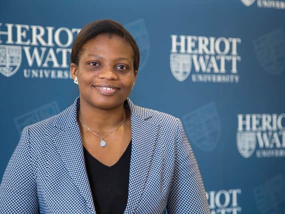 IntelliDigest founder Ifeyinwa Rita Kanu has organised the event at the Royal Society of Edinburgh. Picture: Heriot-Watt University