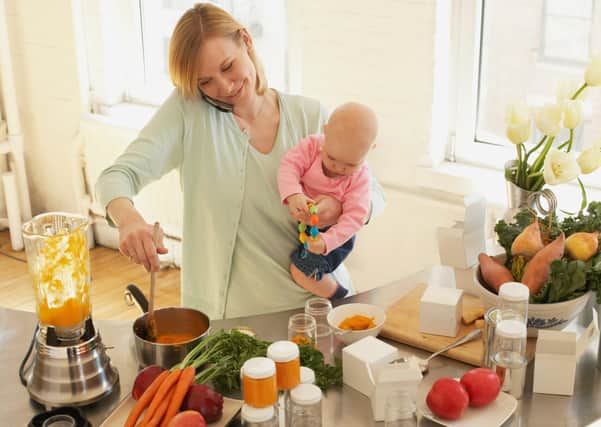 Parents are the masters of multi-tasking – a skill that should be in high demand in the workplace (Picture: Getty)