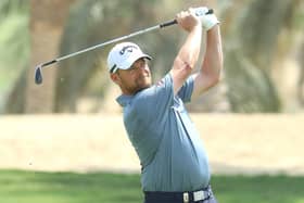 David Drysdale on his way to a bogey-free seven-under-par 64 in the third round of the Commercial Bank Qatar Masters at Education City Golf Club in Doha. Picture: Getty Images