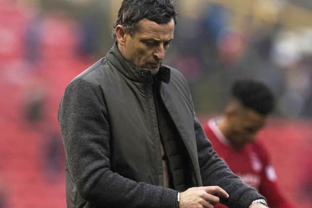 Jack Ross at Pittodrie