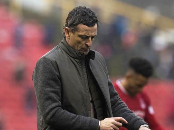 Jack Ross at Pittodrie