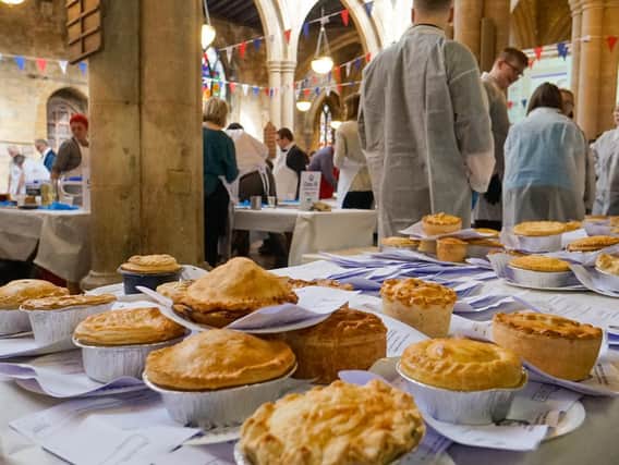 Pies from across the country were judged on Friday