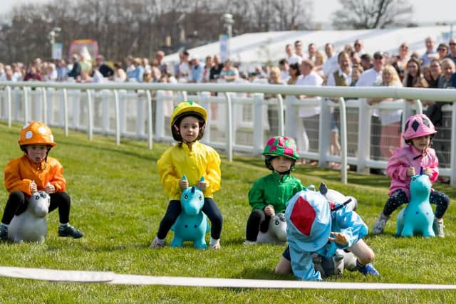 The Mini Queen's Cup at Musselburgh Racecourse is sure to keep youngsters entertained