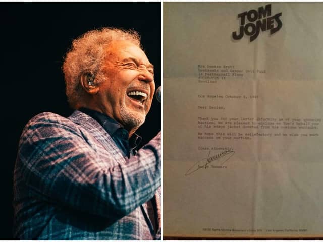 Sir Tom and the letter of authenticity