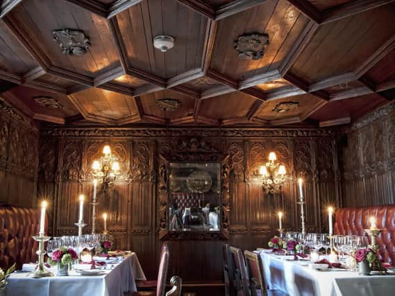 The romantic decor is gothically theatrical. Picture: contributed.
