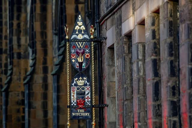The restaurant is located down a narrow close near the top of the Royal Mile. Picture: Scott Louden/JPI Media.