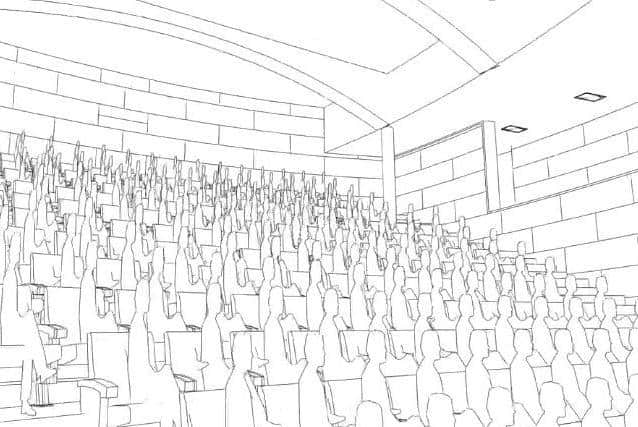 The new 'film temple' would be able to accommodate twice as many cinemagoers as the existing Filmhouse.