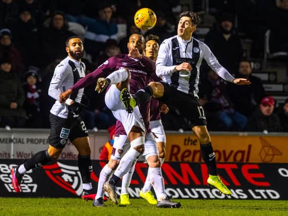Loic Damour and his team-mates had a night to forget in Paisley.