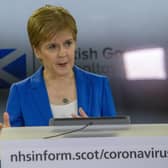 In refraininig from her default setting of attacks on  Westminster, Nicola Sturgeon has been both smart and pragmatic (Picture: Michael Schofield/The Sun/PA Wire)
