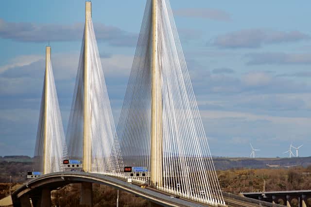 Finishing and snagging work on the Queensferry Crossing was originally due to have been completed in September 2018. Picutrue: Neil Hanna
