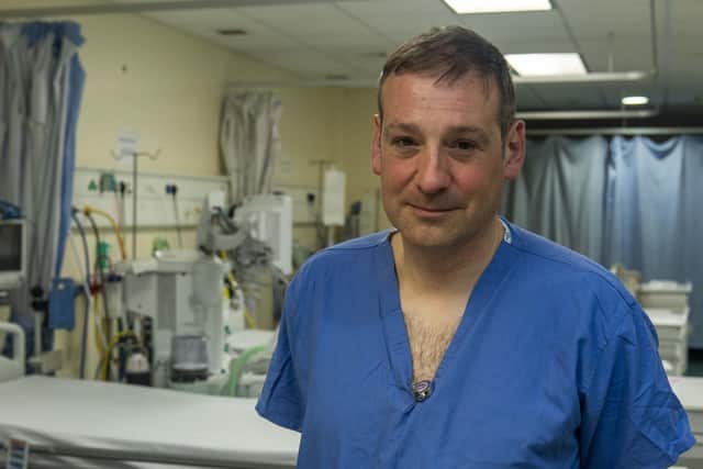 ICU consultant Mike Gillies