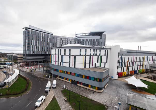 Queen Elizabeth University Hospital  in Glasgow, where John McLellan's father was being looked after (Picture: John Devlin)