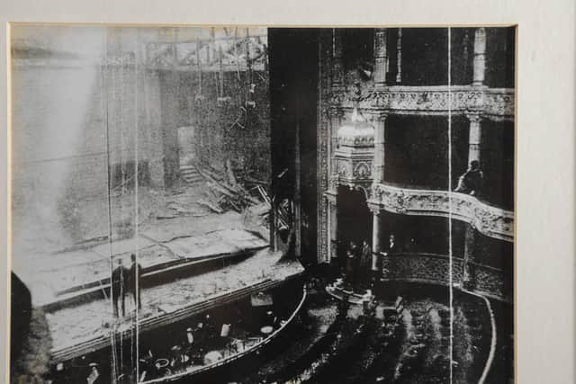 Edinburgh's Palace Empire Theatre after the fire
