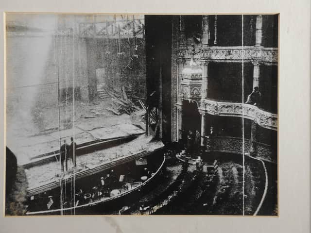 Edinburgh's Palace Empire Theatre after the fire