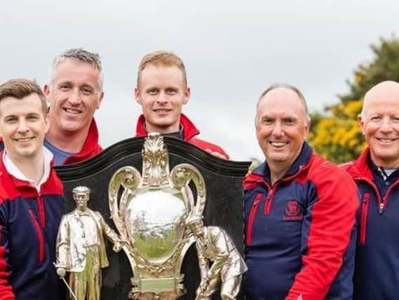 Mortonhall have won the Dispatch Trophy for the last two years. The Capital club's bid for a hat-trick could take place later in the year. Picture: Edinburgh Evening News