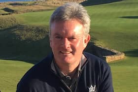 Alan Hogg, the Kingsbarns Golf Links chief executive, still meets up with his school friends from Edinburgh for regular games of golf....and is also a regular at Tynecastle.